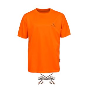 15109 t shirt fluo orange face 2018