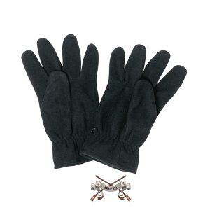 2811 gants polaire unis noir face 2015
