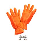 2811 gants polaire unis orange 2017