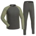 5408 740 01 Pinewood Finnveden Base Layer Mens Dark Green Leaf topbottom
