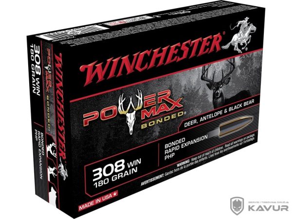 winchester 308 power max bonded 11 7g f