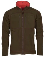 5718 267 01 Pinewood Furudal Reversible Fleece Jacket Mens Hunting Red