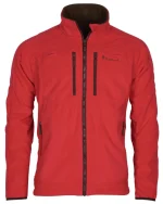 5718 267 07 Pinewood Furudal Reversible Fleece Jacket Mens Hunting Red
