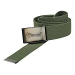 9199 107 01 Pinewood Canvas Belt Olive Green