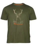 5452 777 01 Pinewood Red Deer T shirt Mens