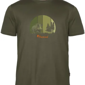 5467 107 01 Pinewood Wild Boar T shirt Mens